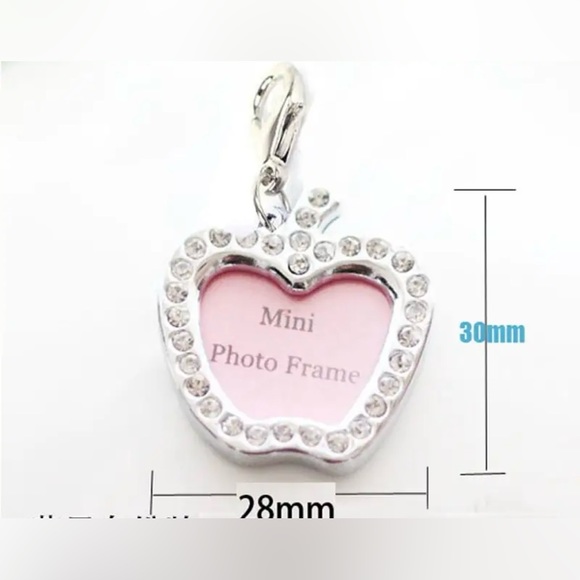 $2 APPLE SMALL ANIMAL COLLAR PHOTO FRAME. NEW. $2 WITH ANY $10 ORDER OR MORE - Picture 4 of 6
